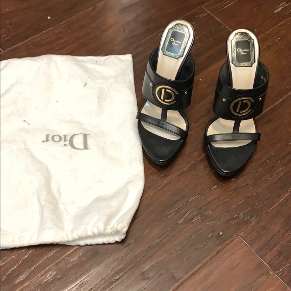 Christian Dior mule stiletto